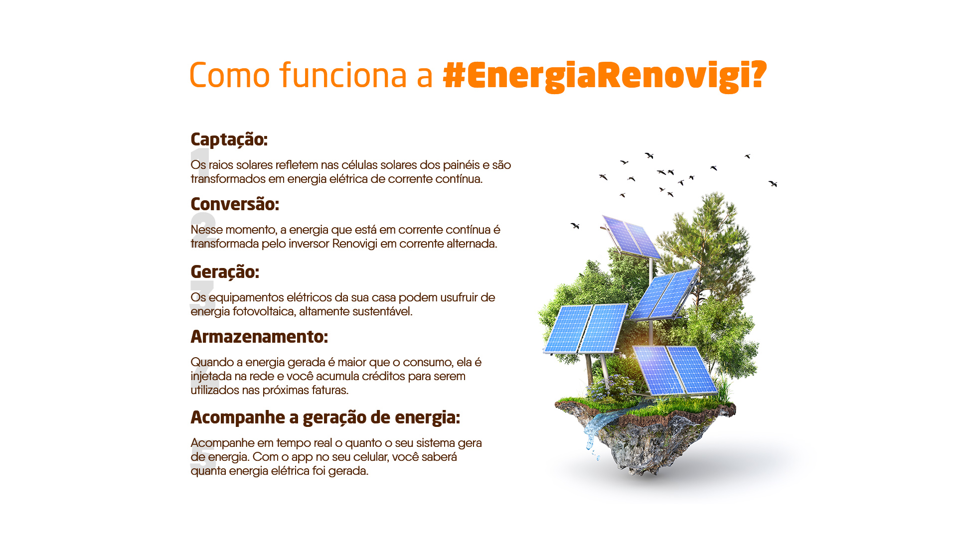 Renovigi Energia Solar. Página de Vendas